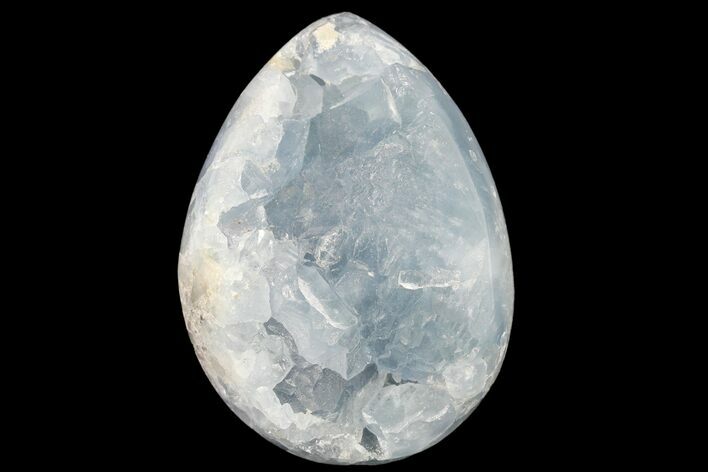 Crystal Filled, Celestine (Celestite) Egg - Madagascar #134602